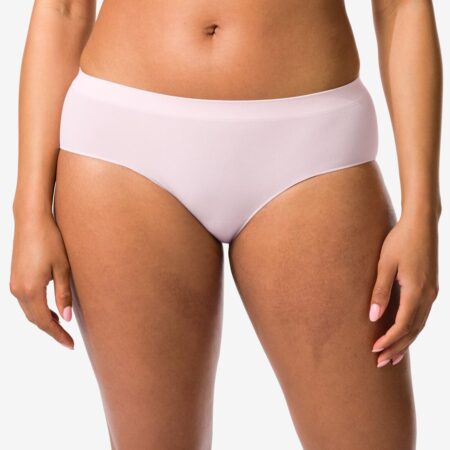 HEMA Dameshipster naadloos micro lichtroze (lichtroze) | HEMA