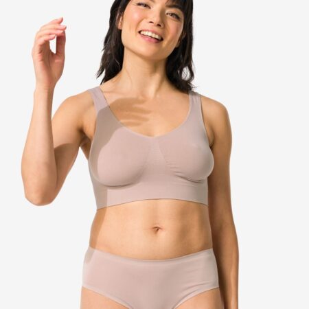 HEMA Dameshipster second skin micro beige (beige) | HEMA