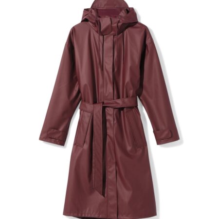 HEMA Damesregenjas Jente donkerrood (donkerrood) | HEMA