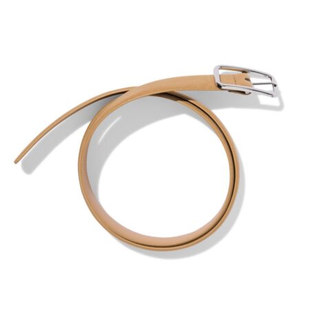 Damesriem 2.4cm suède beige