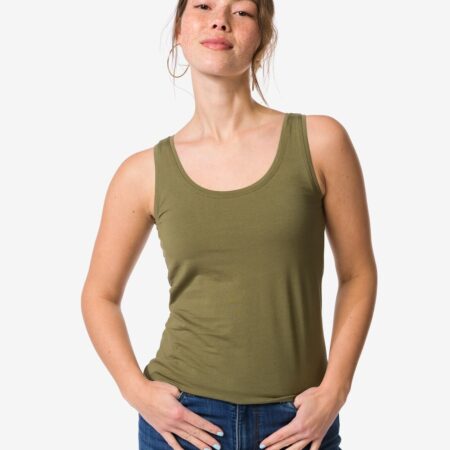 HEMA Damessinglet Carry olijf (olijf) | HEMA