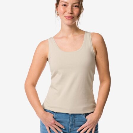 HEMA Damessinglet Carry zand (zand) | HEMA