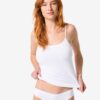 HEMA Damesslip perfect comfort katoen wit (wit) | HEMA