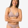 HEMA Damesslip second skin micro beige | HEMA