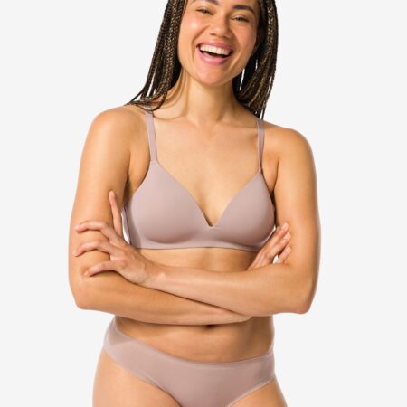 HEMA Damesslip second skin micro beige | HEMA