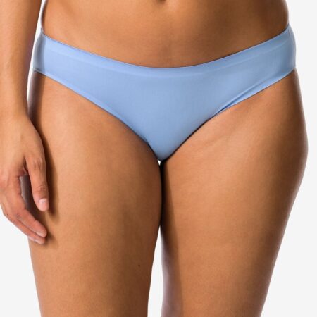 HEMA Damesslip second skin micro blauw (blauw) | HEMA