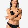HEMA Damesslip second skin micro zwart | HEMA