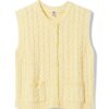 HEMA Damesspencer Nadine kabel geel (geel) | HEMA