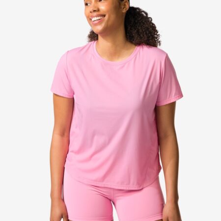 HEMA Damessportshirt roze (roze) | HEMA