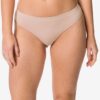 HEMA Damesstring naadloos micro beige (beige) | HEMA