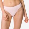 HEMA Damesstring naadloos micro lichtroze (lichtroze) | HEMA
