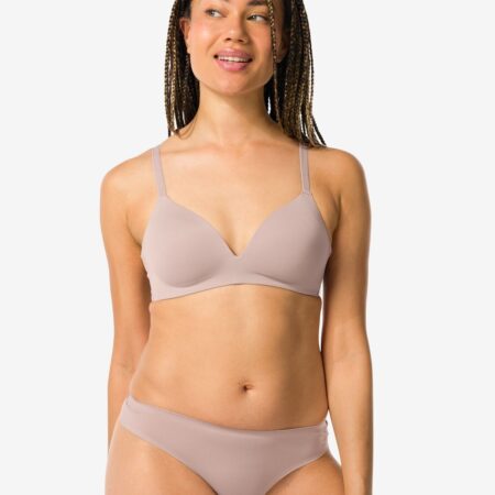 HEMA Damesstring second skin micro beige | HEMA