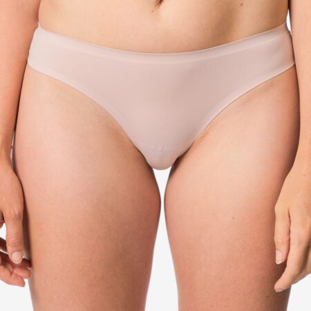 Damesstring second skin micro lichtroze