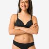 HEMA Damesstring second skin micro zwart | HEMA