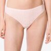 HEMA Damesstrings katoen bloemen - 2 stuks lichtroze (lichtroze) | HEMA