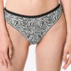 HEMA Damesstrings katoen dier - 2 stuks zwart/wit (zwart/wit) | HEMA