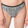HEMA Damesstrings katoen dier - 2 stuks zwart/wit (zwart/wit) | HEMA