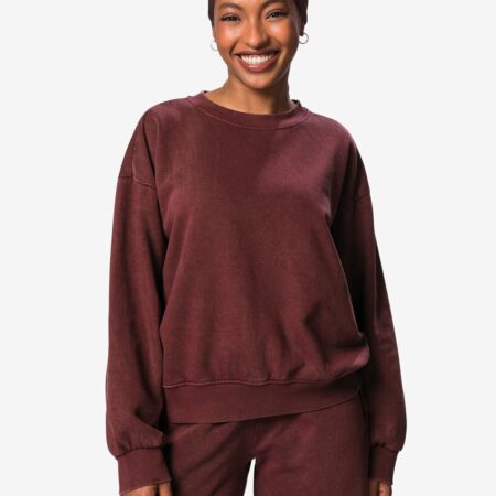 HEMA Damestrui Esmee jersey bordeauxrood (bordeauxrood) | HEMA