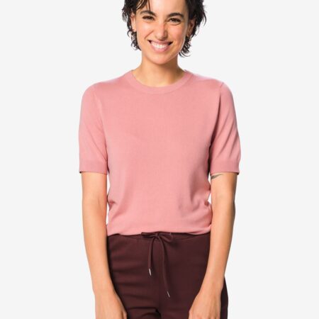 HEMA Damestrui Fally gebreid roze (roze) | HEMA