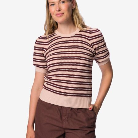 HEMA Damestrui Franka gebreid roze (roze) | HEMA