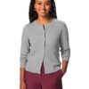 Damesvest Livia kabel middengrijs