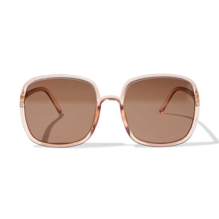 HEMA Dameszonnebril groot vierkant bruin (White) | HEMA