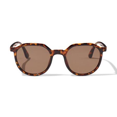 HEMA Dameszonnebril hexago bruin (Brown) | HEMA
