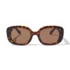 HEMA Dameszonnebril rechthoekig bruin (Brown) | HEMA
