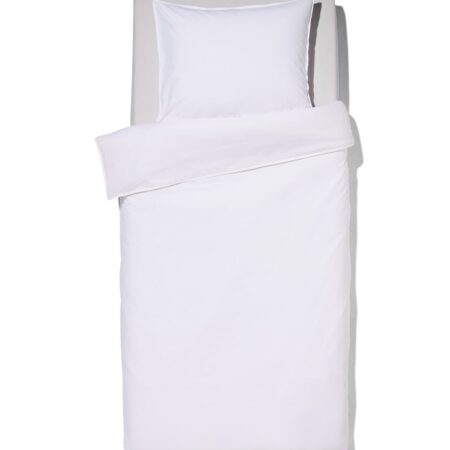 HEMA Dekbedovertrek 140x200/220cm hotel katoen percal wit (wit) | HEMA