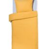 HEMA Dekbedovertrek 140x200/220cm zacht katoen geel (geel) | HEMA