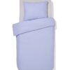 HEMA Dekbedovertrek 140x200/220cm zacht katoen lavendel (lavendel) | HEMA