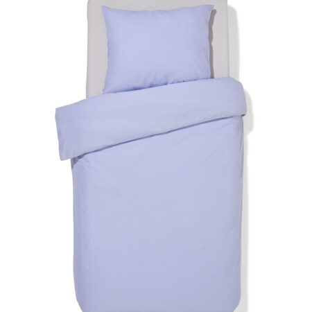 HEMA Dekbedovertrek 140x200/220cm zacht katoen lavendel (lavendel) | HEMA