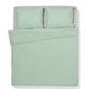 HEMA Dekbedovertrek 240x200/220cm hotel katoen percal lichtgroen (groen) | HEMA