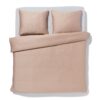 HEMA Dekbedovertrek 240x200/220cm hotel katoen satijn taupe (taupe) | HEMA