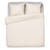 HEMA Dekbedovertrek 240x200/220cm zacht katoen beige (beige) | HEMA