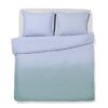 HEMA Dekbedovertrek 240x200/220cm zacht katoen kleurverloop groen-blauw (groen) | HEMA
