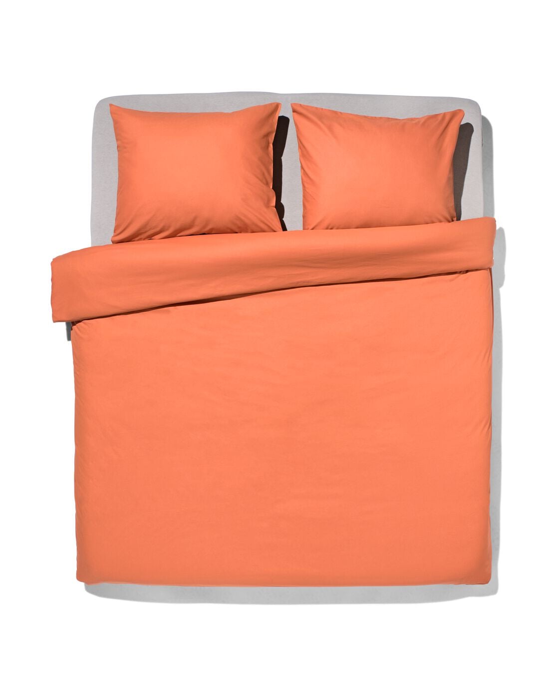 HEMA Dekbedovertrek 240x200/220cm zacht katoen sunburn (terra) | HEMA