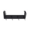 HEMA Deurhaak 32cm rvs zwart (zwart) | HEMA