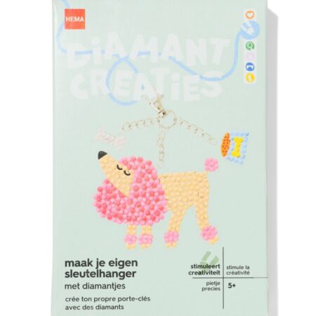 HEMA Diamond painting sleutelhangers huisdieren | HEMA