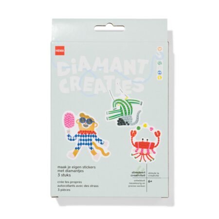 HEMA Diamond painting stickers circus - 3 stuks | HEMA