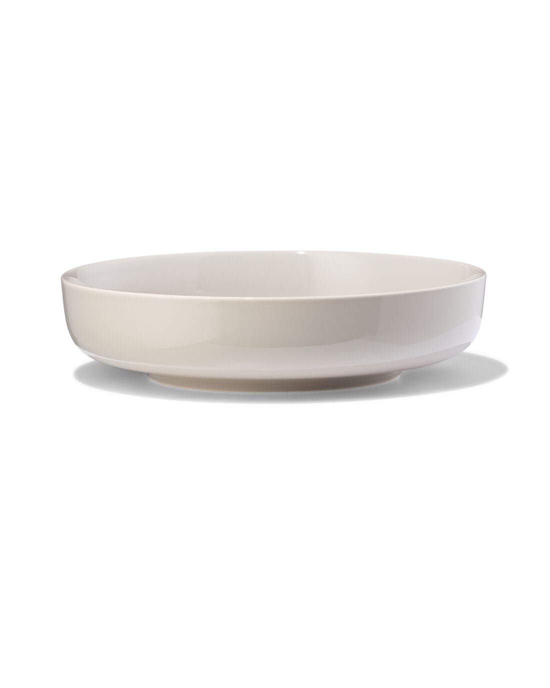 HEMA Diep bord Ø22cm Knap new bone china grijs (grijs) | HEMA