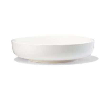 HEMA Diep bord Ø22cm Knap new bone china wit (wit) | HEMA