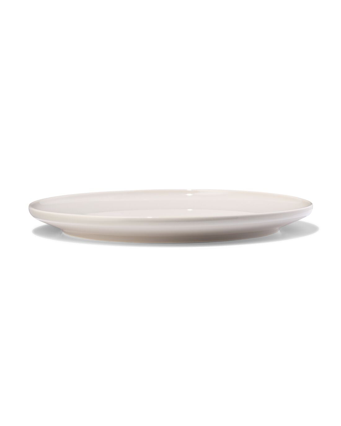 HEMA Dinerbord Ø26.5cm Knap new bone china grijs (grijs) | HEMA