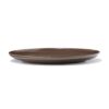 HEMA Dinerbord Ø26cm Puur aardewerk donkerbruin (donkerbruin) | HEMA
