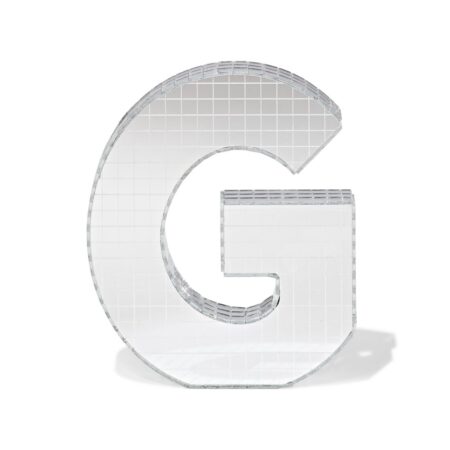 HEMA Discoletter G 10x9x10cm (zilver) | HEMA