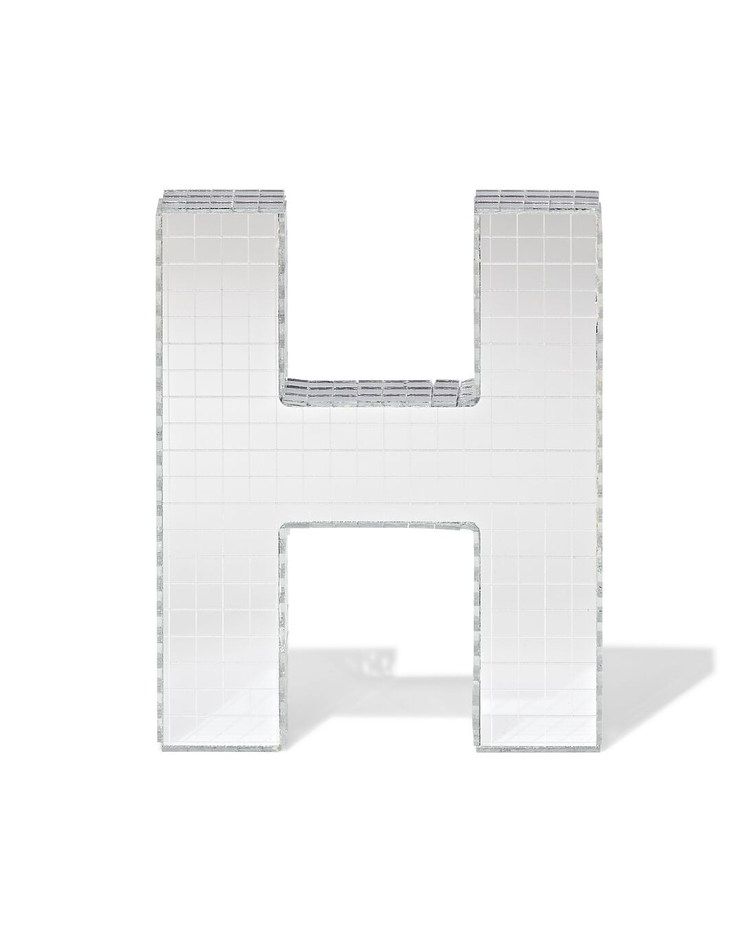 HEMA Discoletter H 10x9x10cm (zilver) | HEMA