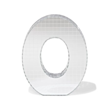 HEMA Discoletter O 10x9x10cm (zilver) | HEMA