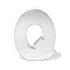 HEMA Discoletter Q 10x9x10cm (zilver) | HEMA
