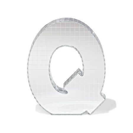 HEMA Discoletter Q 10x9x10cm (zilver) | HEMA