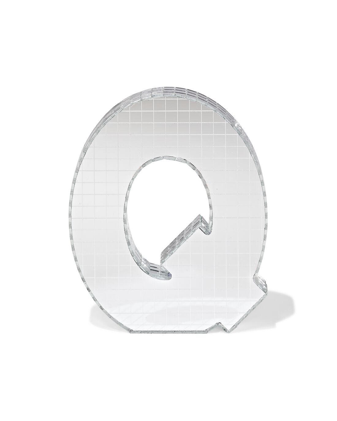 HEMA Discoletter Q 10x9x10cm (zilver) | HEMA